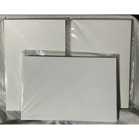3 Sealed Packs New Canon 4"X6" Low Gloss Picture Paper 50 Sheets Each 150 Total - Picture 1 of 4
